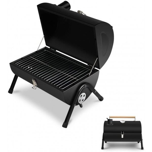 Portable Charcoal Grill Mini BBQ Grill for Outdoor...