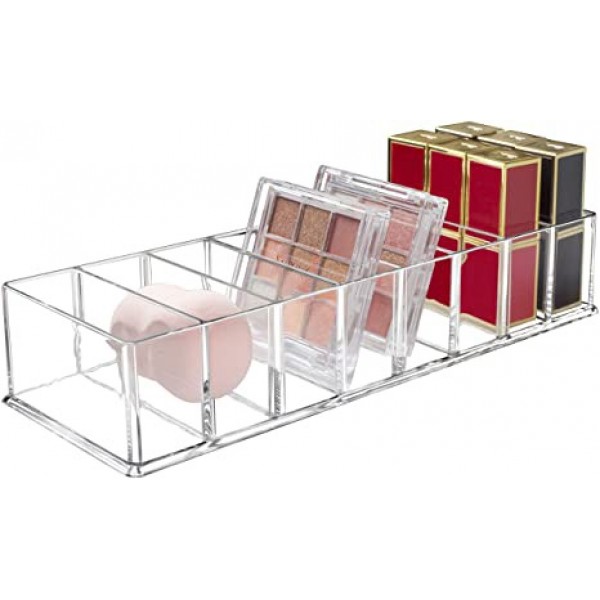      Detachable Makeup Organizer, 8 Compartments A...