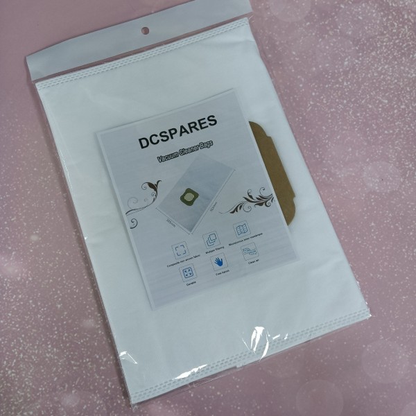 DCSPARES Dust filters and bags for vacuum cleaners Replacement Micro Filtration Vacuum Cleaner Dust Bags