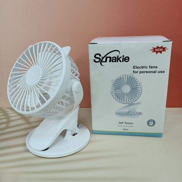 Sunakie Electric fans for personal use USB Desk Fan, 4 Inch Table Fans, Mini Clip on Fan