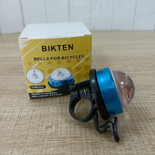 BIKTEN Bells for bicycles Metal Bike Bell Ring Compass Cycling Alarm Warning Ring