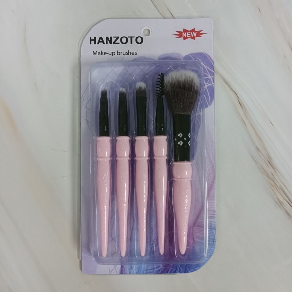 HANZOTO Make-up brushes Eyeshadow Brushes 5Pcs Pro Eye Makeup Brushes Set