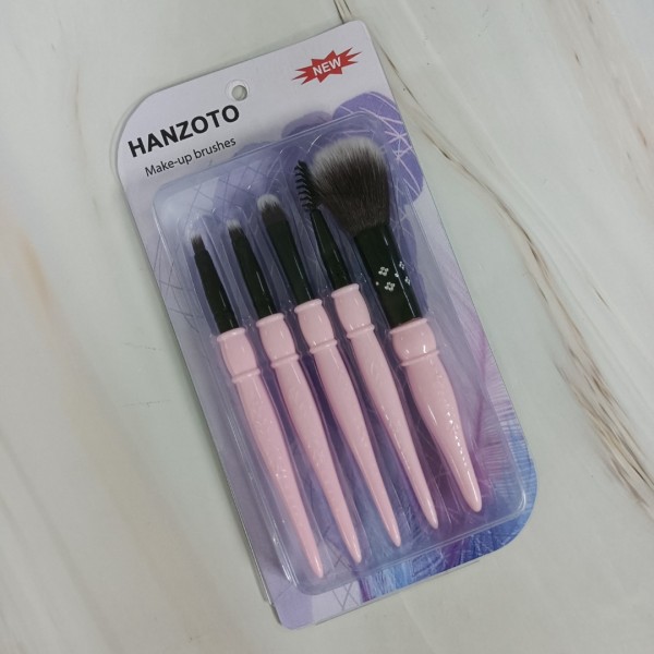 HANZOTO Make-up brushes Eyeshadow Brushes 5Pcs Pro Eye Makeup Brushes Set