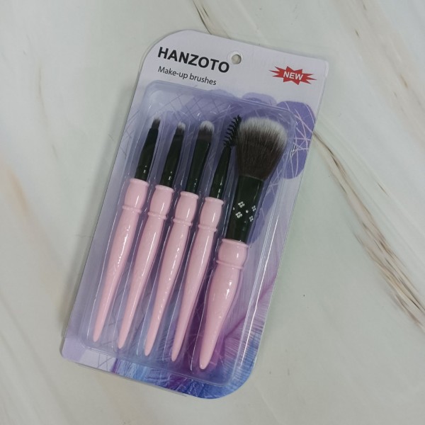 HANZOTO Make-up brushes Eyeshadow Brushes 5Pcs Pro Eye Makeup Brushes Set