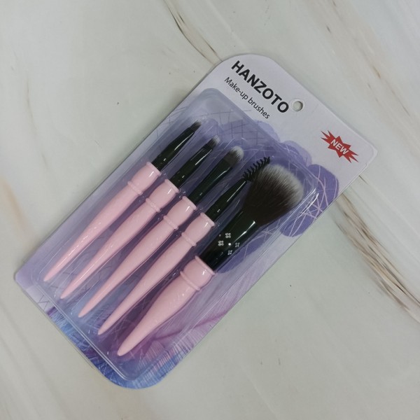 HANZOTO Make-up brushes Eyeshadow Brushes 5Pcs Pro Eye Makeup Brushes Set