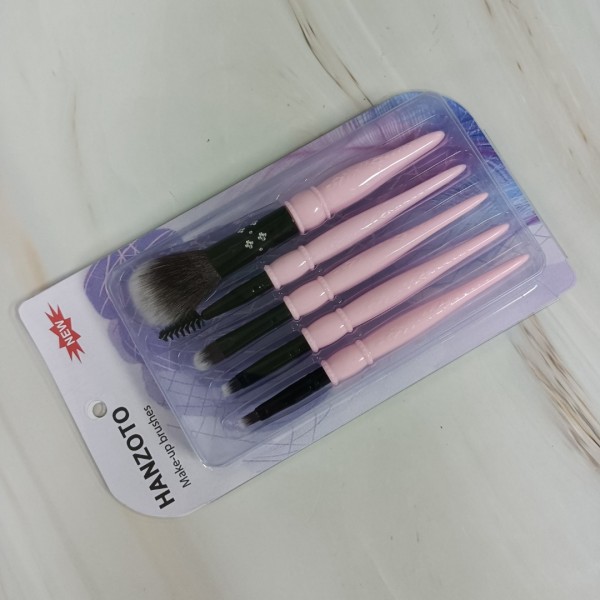 HANZOTO Make-up brushes Eyeshadow Brushes 5Pcs Pro Eye Makeup Brushes Set