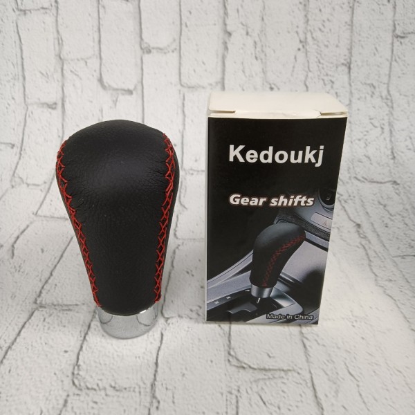 Kedoukj Gear shifts Auto Car Leather Gear Shift Knob Cover for Jeep Cherokee Compass Renegade Accessories