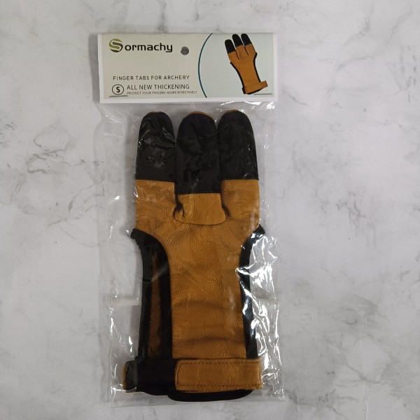 Sormachy Finger tabs for archery Archery Shooting Gloves Finger Tab