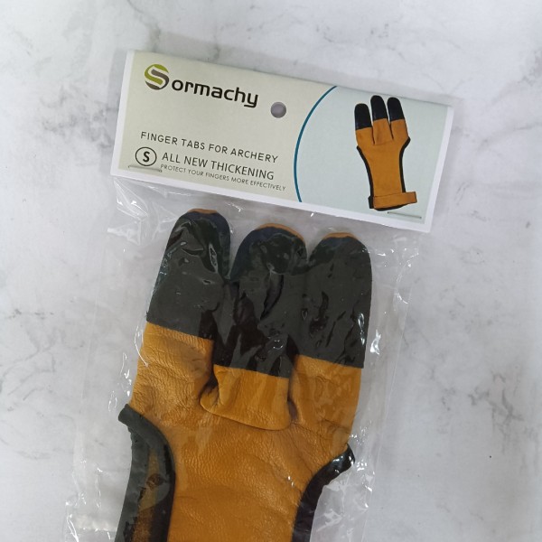 Sormachy Finger tabs for archery Archery Shooting Gloves Finger Tab