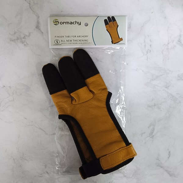 Sormachy Finger tabs for archery Archery Shooting Gloves Finger Tab