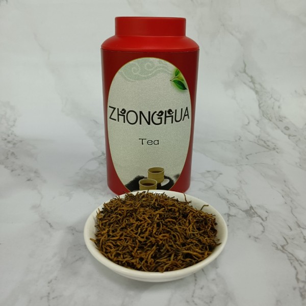 ZHONGHUA Tea Loose Leaf Tea w/ Bergamot, Lavender, and Vanilla, Hearty English Black Tea Blend