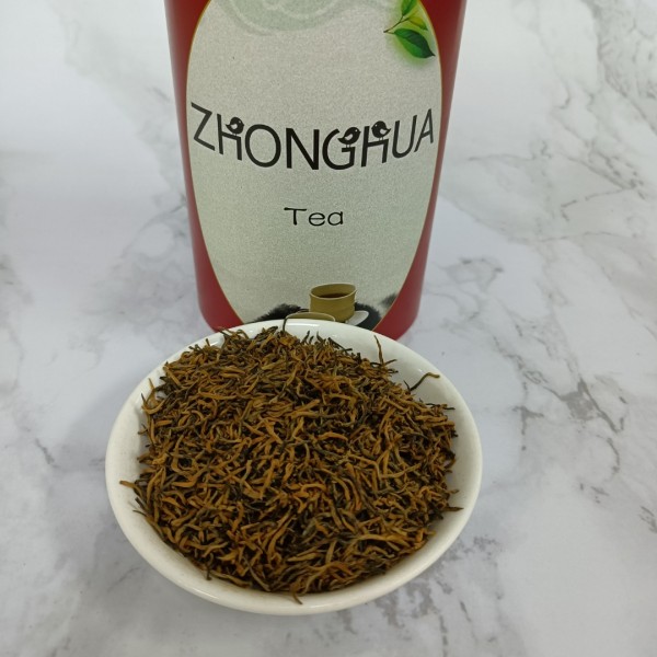 ZHONGHUA Tea Loose Leaf Tea w/ Bergamot, Lavender, and Vanilla, Hearty English Black Tea Blend